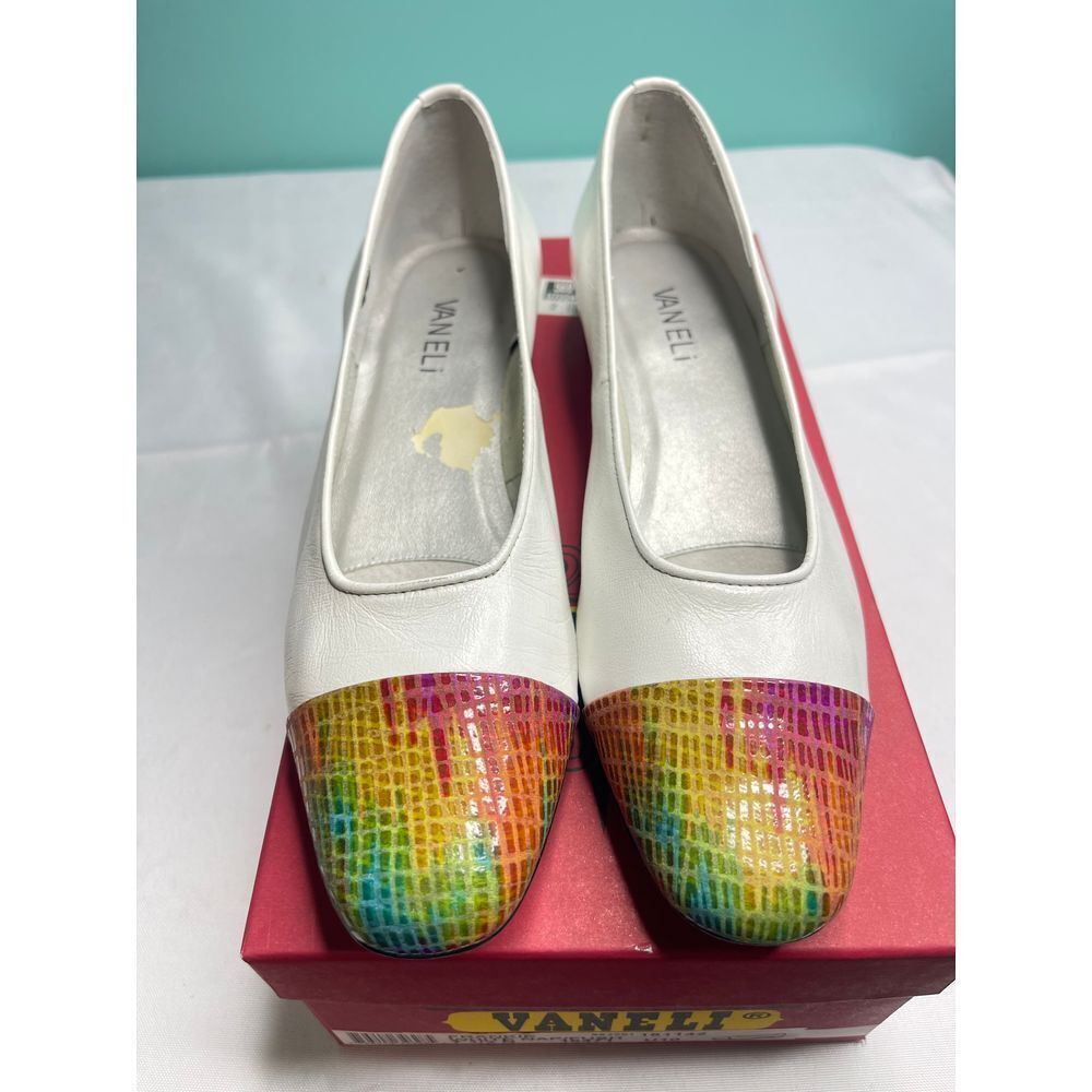 Vibrant Mosaic Slip-On Shoes